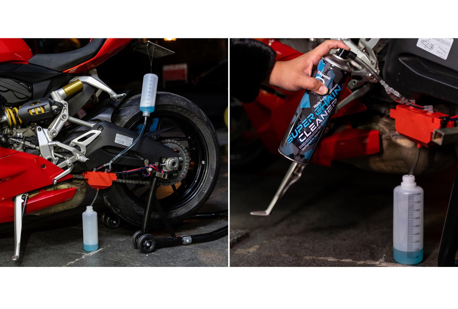 Myjka do łańcuchów rowerowych, myjka łańcucha, myjka do łańcuchów motocyklowych, czyszczenie łańcuchów