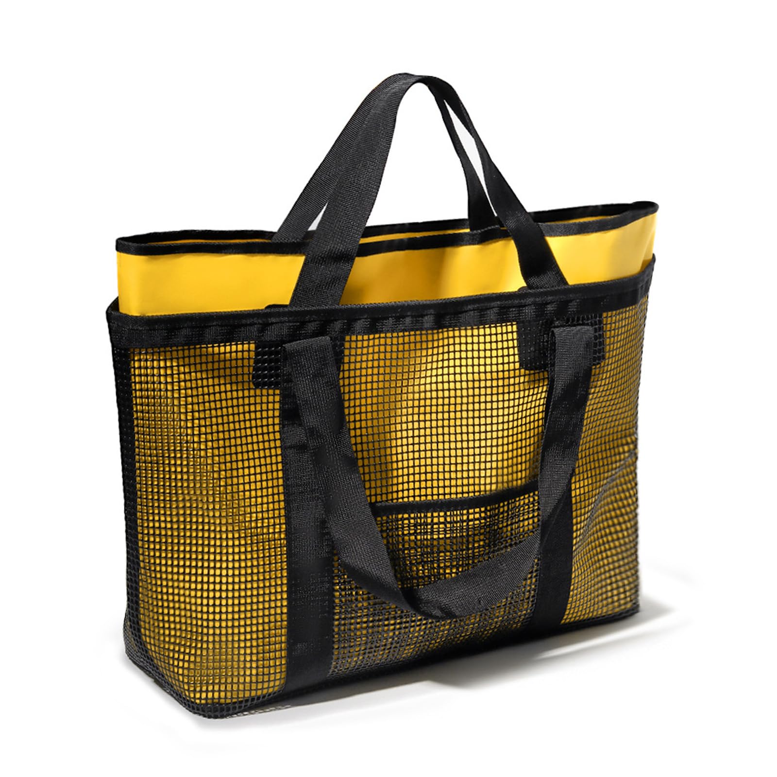 Borsa da nuoto con tasca traspirante Durabilità Tessuto resistente all'acqua Grandi Mesh Borse da spiaggia per Waterfront Divertimento Famiglia Impermeabile