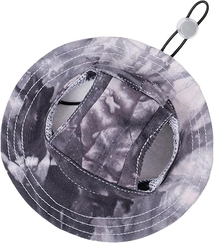 Sombrero para mascotas con agujeros para las orejas, protector solar, gorra de béisbol adecuada para perros pequeños y medianos, sombrero de