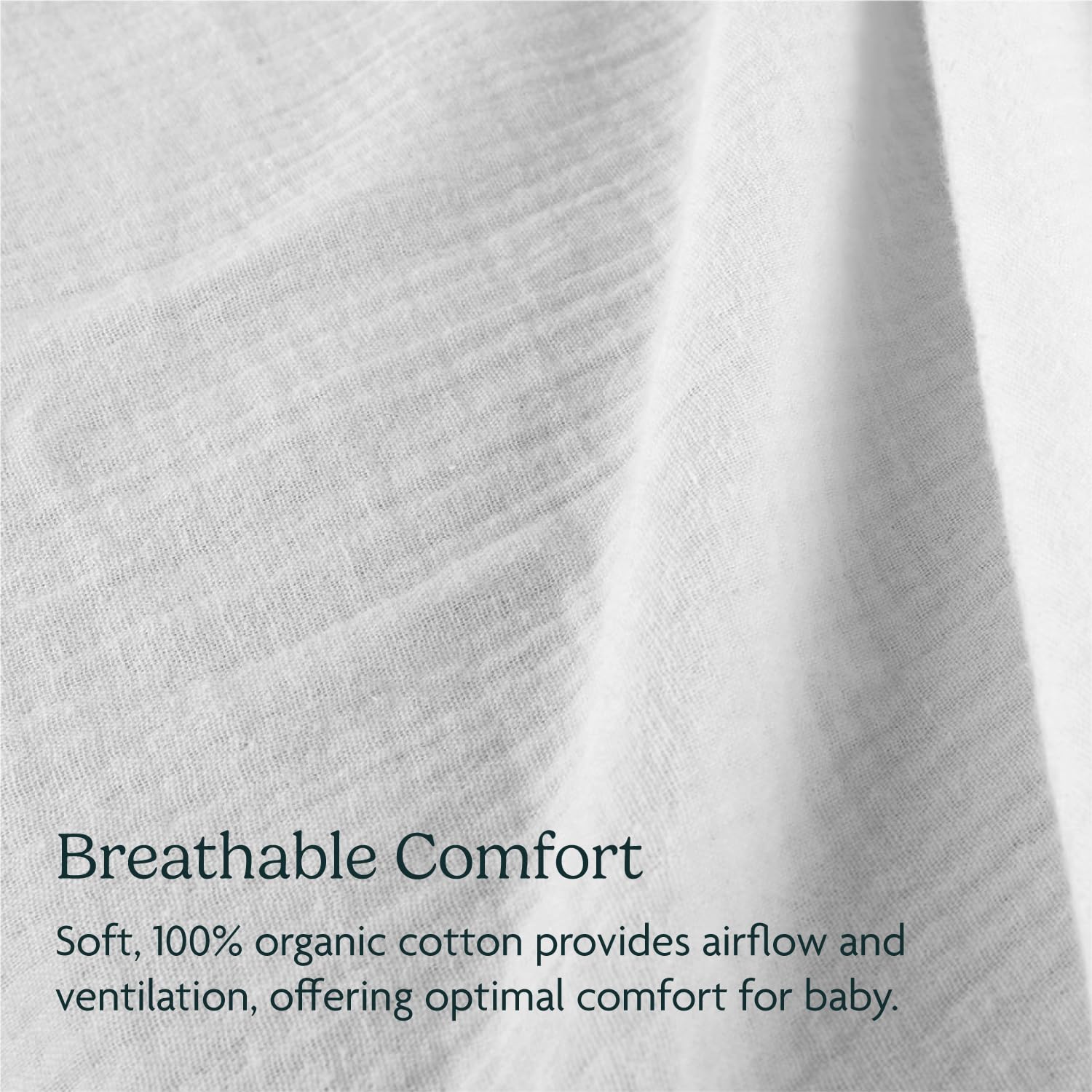 UPPAbaby Bassinet Covers for Remi Playard - Secure Attachment - Soft and Comfortable - Machine Washable - Set of 2 - Organic