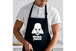 Custom Aprons: The Perfect Kitchen Companion for Star Wars Enthusiasts