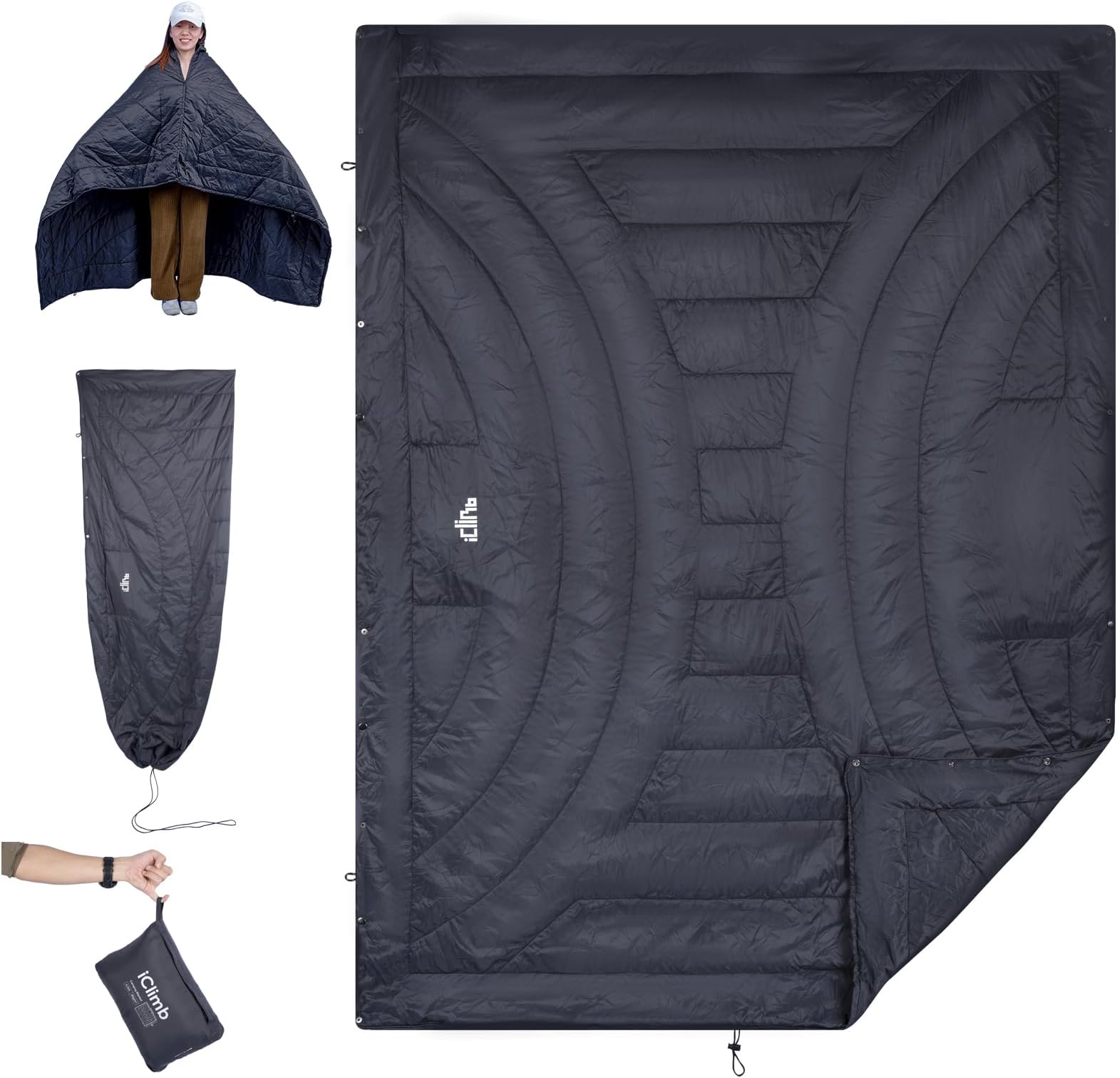 3M Thinsulate Insulation Warm Camping Blanket Ultralight Compact