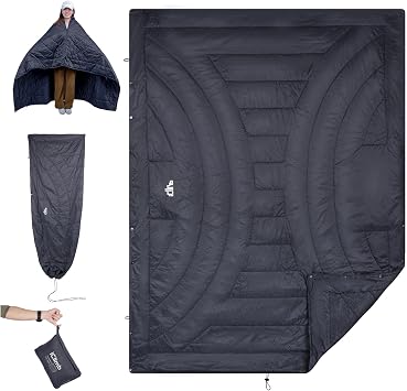iClimb 3M Thinsulate Insulation Warm Camping Blanket Ultralight Compact
