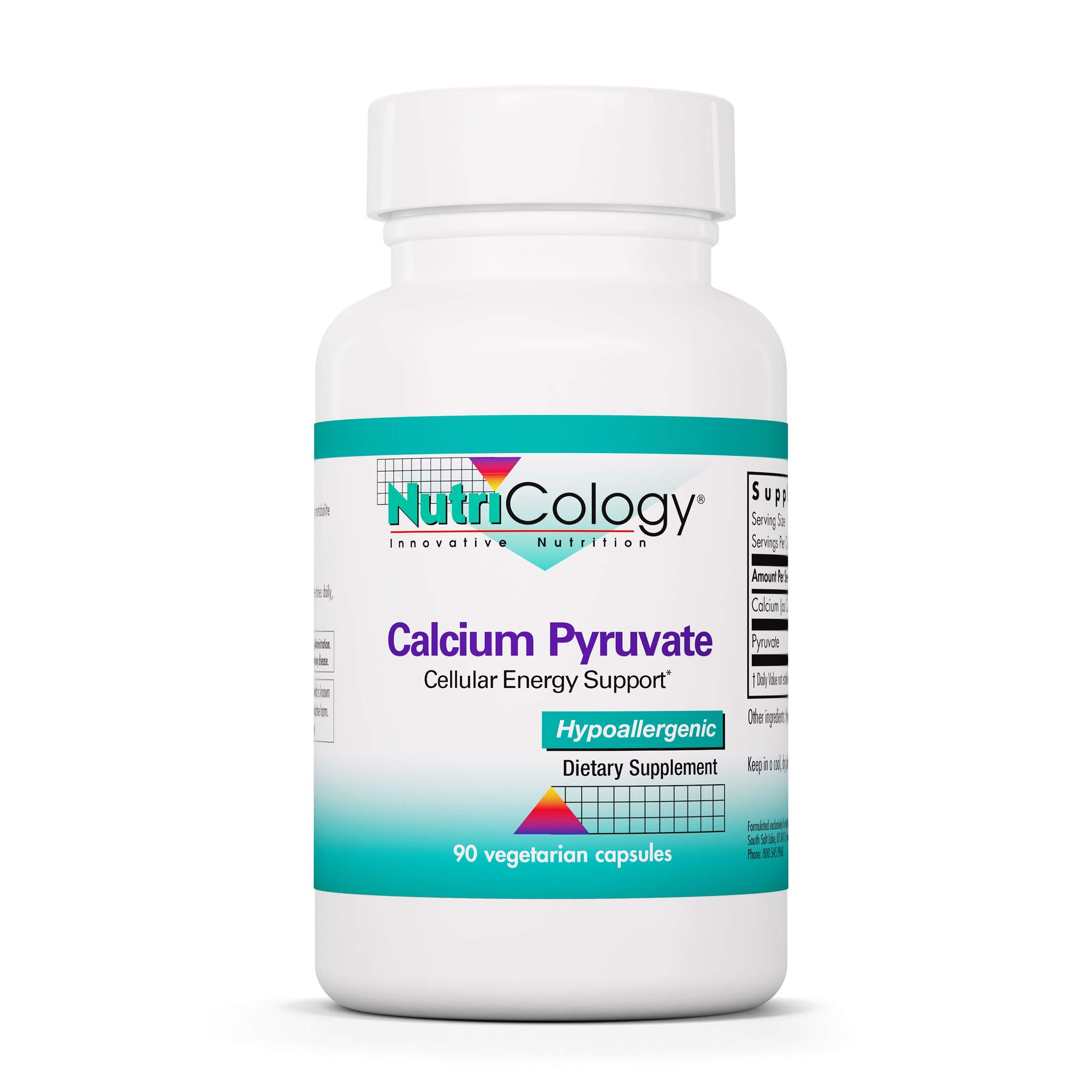 Nutricology Calcium Pyruvate, Vegicaps, 90-Count
