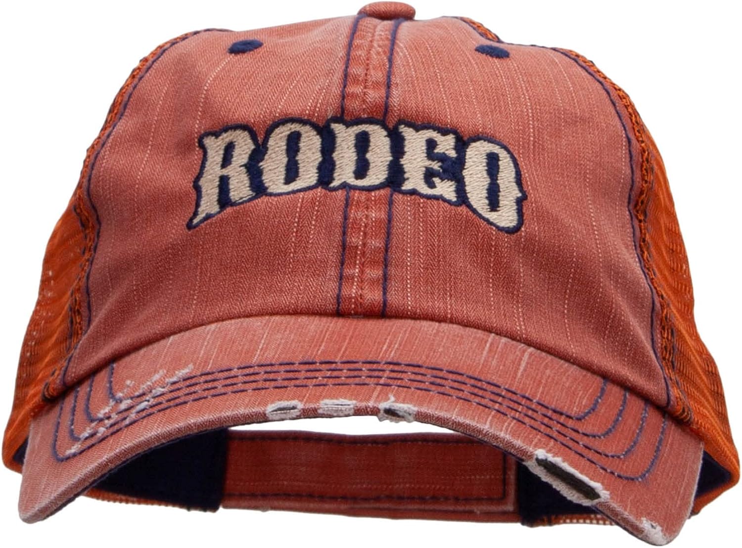 The Rodeo Embroidered Low Profile Special Cotton Mesh Cap
