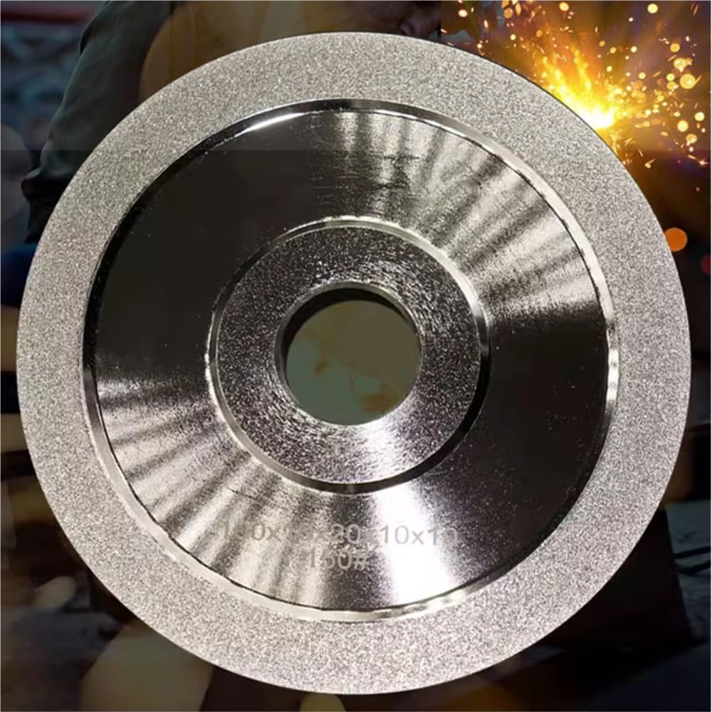 Ściernica diamentowa ze stopu szlifowanie ceramiczna stal wolframowa CBN frez rzeźba szlifierka do noży 125 * 16 * 12.7(125Dx12.7mm hole,400)