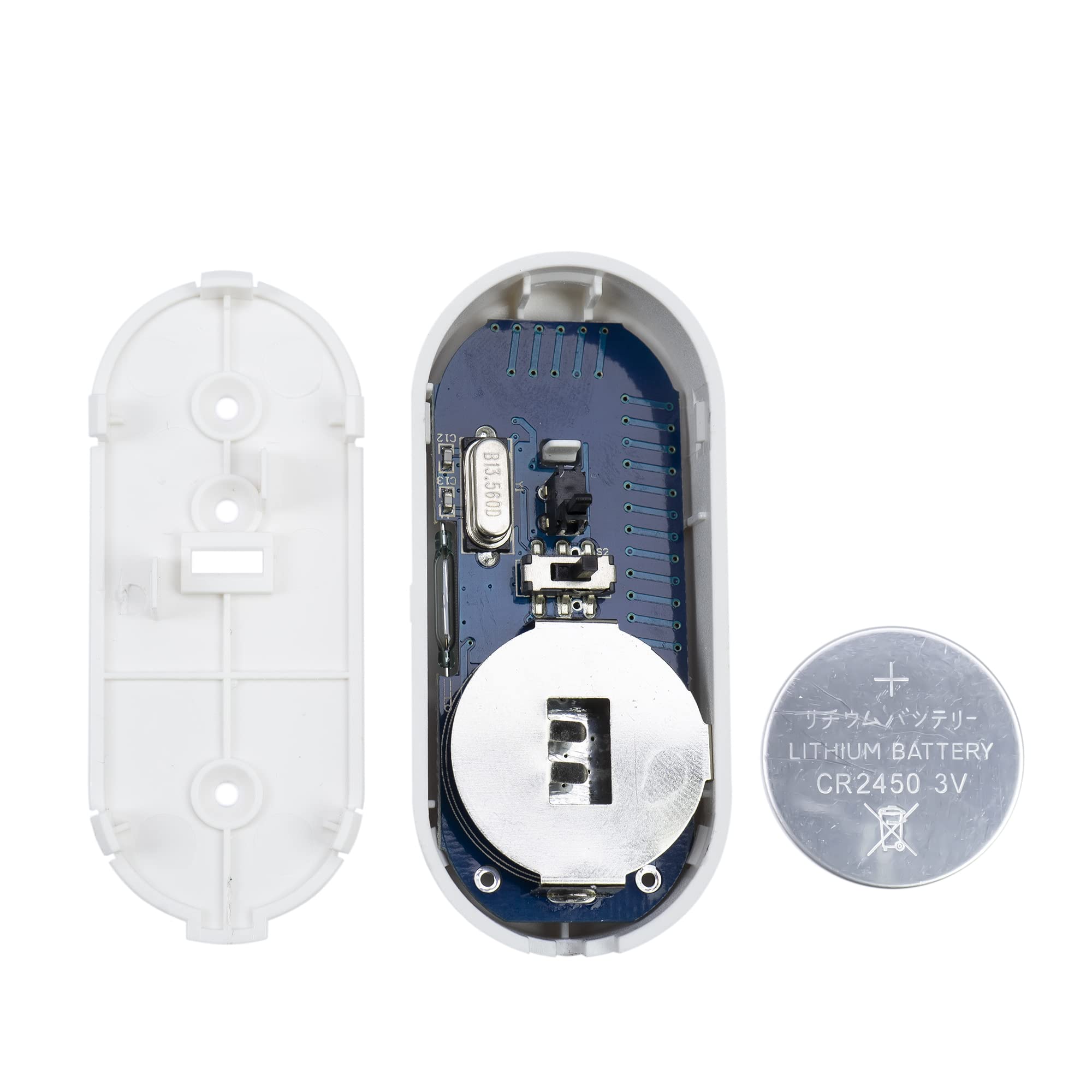 Wireless magnetic contact PNI SafeHouse HS002LR for alarm systems, White - Image 4