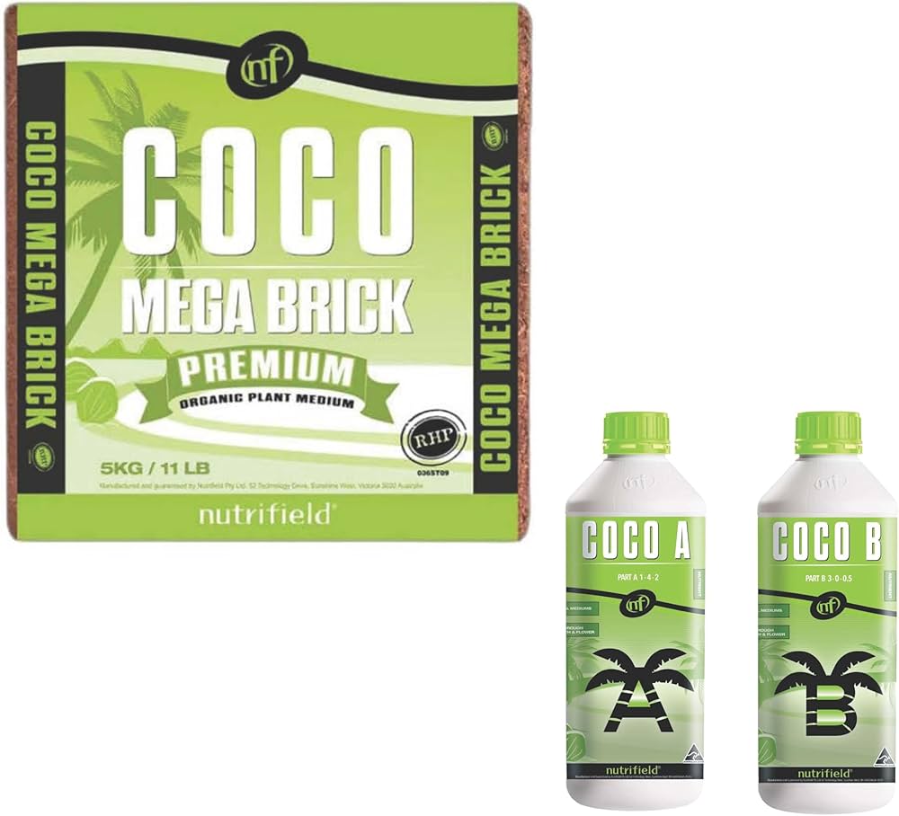 Amazon.com : Nutrifield Coco Coir Mega Brick + Coco A&B Liquid