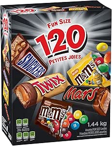Grosse boîte dd chocolats d'Halloween Mars à bon prix
