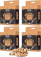 Vista 27 de Soul Sticks Conos de incienso de reflujo – 40 conos orgánicos hechos a mano para quemador de cascada Paquete de 4 aromas aromáticos de larga