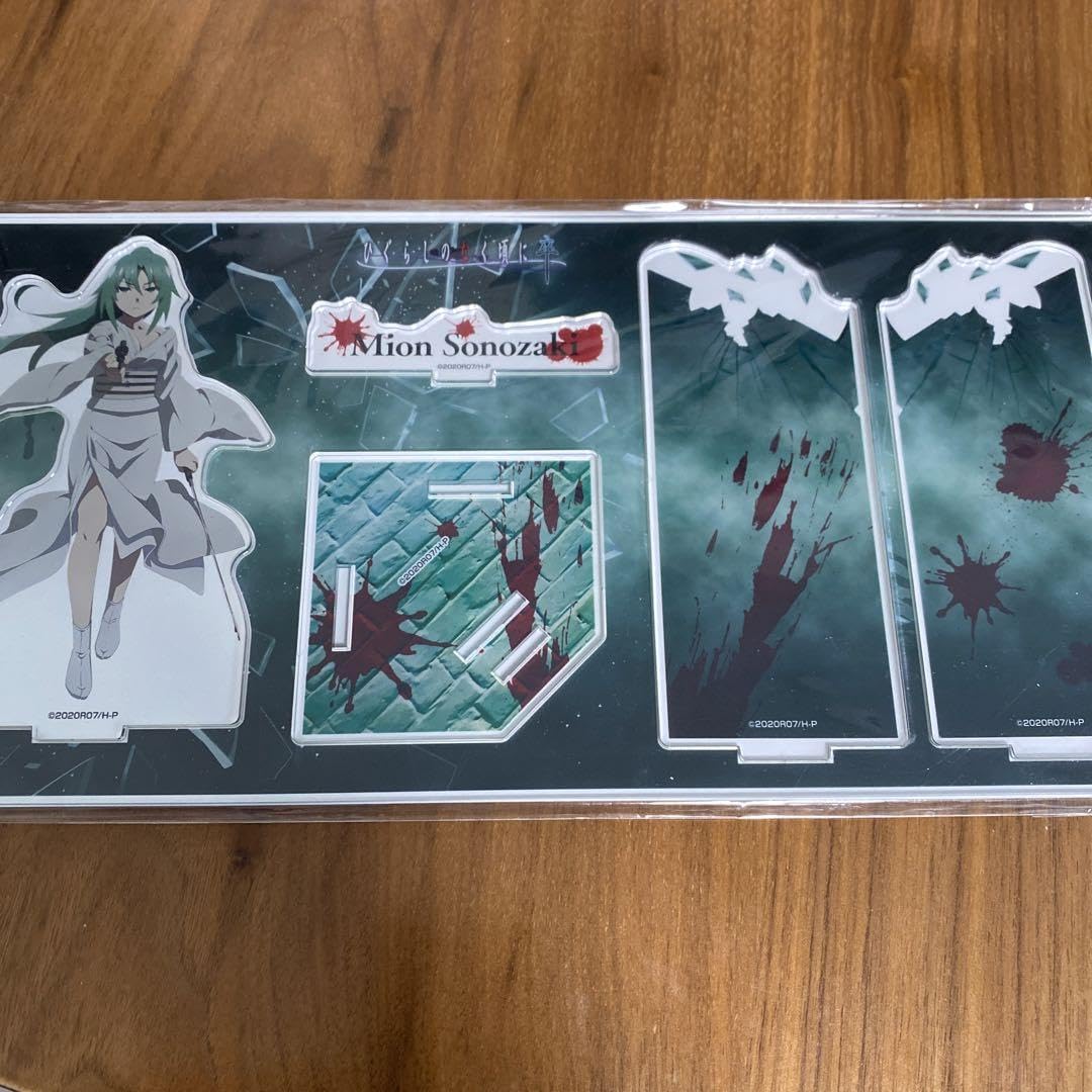 webくじ ひぐらしのなく頃に ラストwin賞 アクリルジオラマ ひぐらしのなく頃に 命 WEBくじ 第4弾『Memorial Fragments