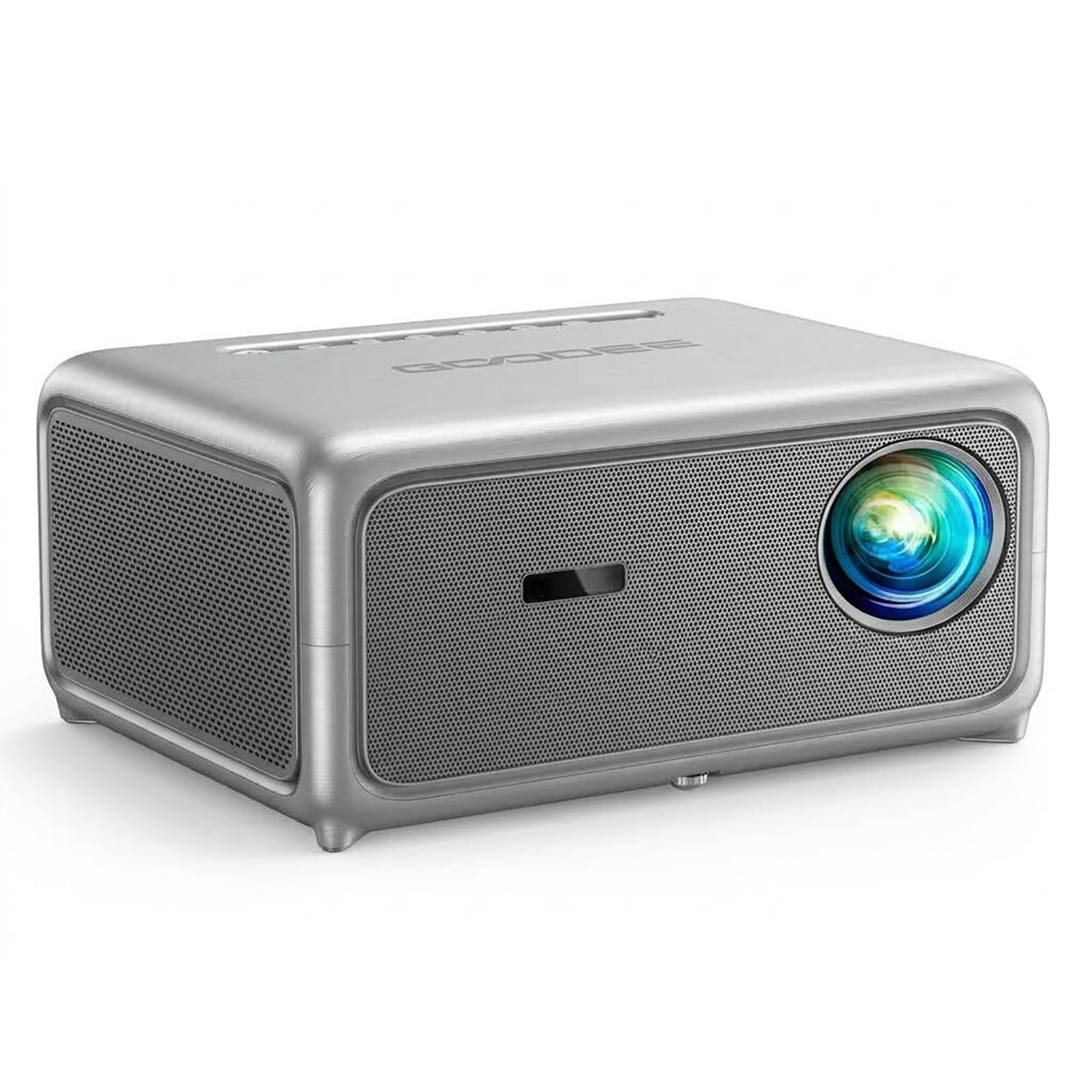 Projector, GooDee HD Video Projector Native 1920x1080P, Outdoor Movie Projector 7500L 300'' Touch Keys Home Theater Projector with 50000 Hrs Lamp Life, Support Fire TV Stick/PS4/HDMI/iOS /Android