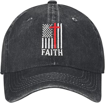 Embroidered Baseball Cap Christian Hat for Men Women