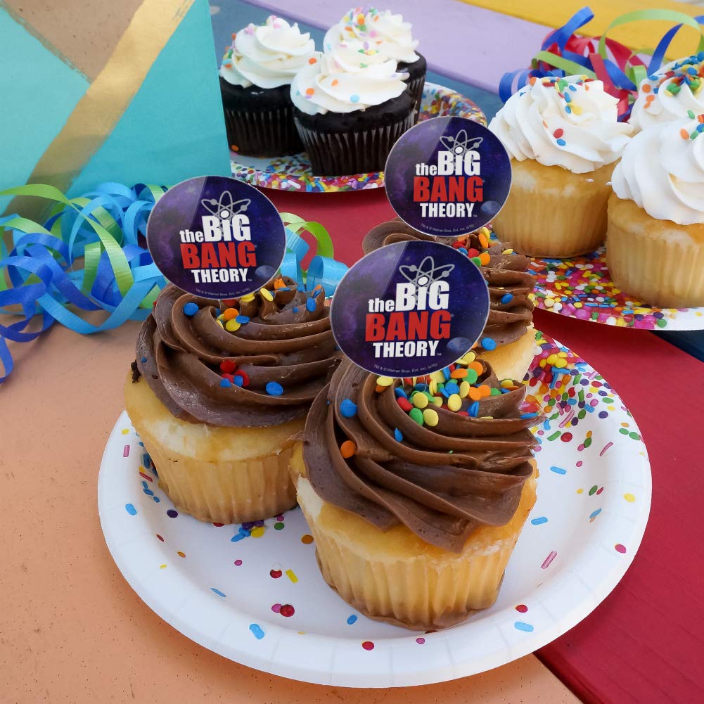 カップケーキピック Amazon.co.jp: Graphics & More Big Bang Theory ロゴ カップ