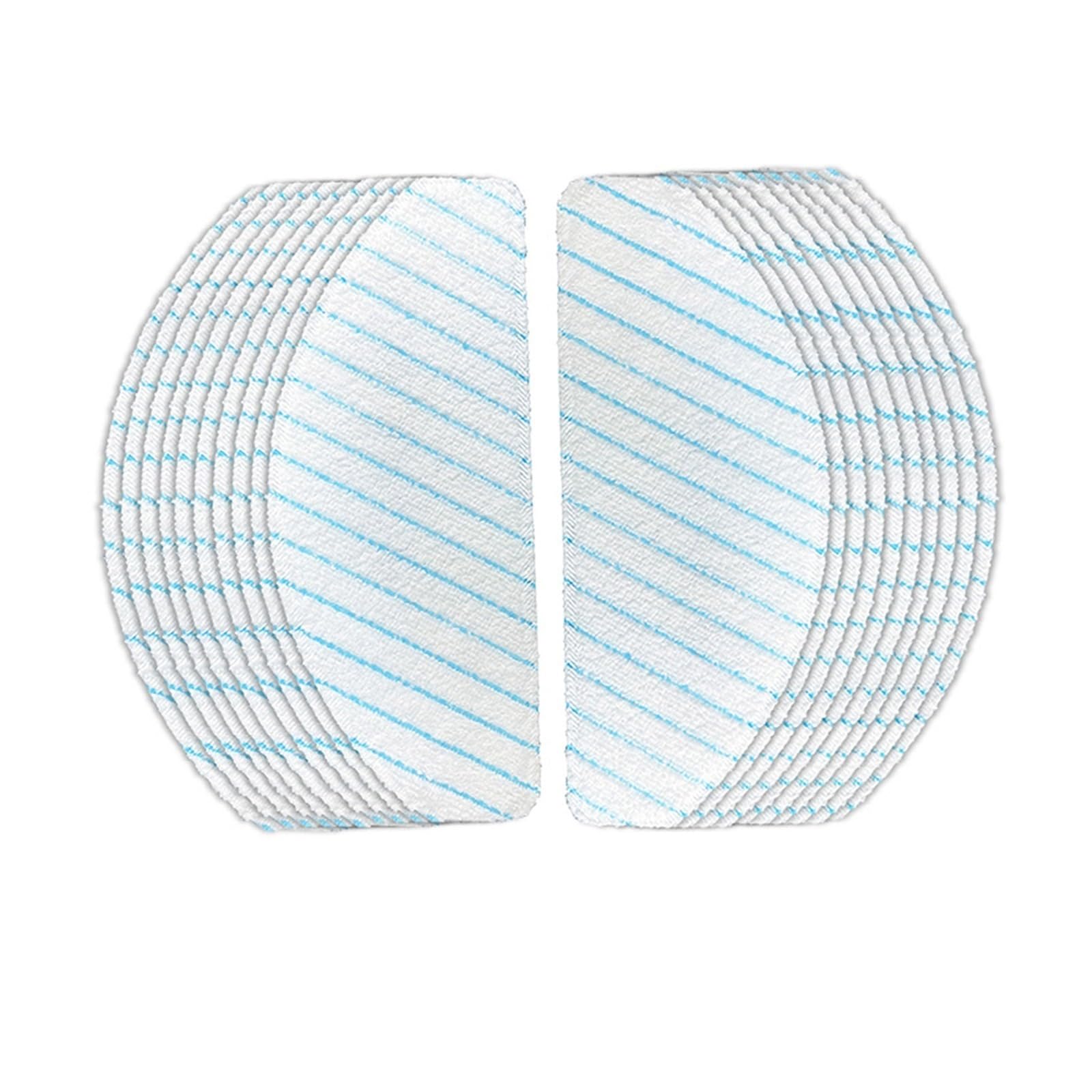 Części zamienne do jednorazowego mopa do odkurzacza, kompatybilne z robotem Ecovacs Deebot Ozmo T8 T8 +/ T8 AIVI T9 AIVI / N8 Pro/ N8 Pro + (Color : Sag-19-21-01)
