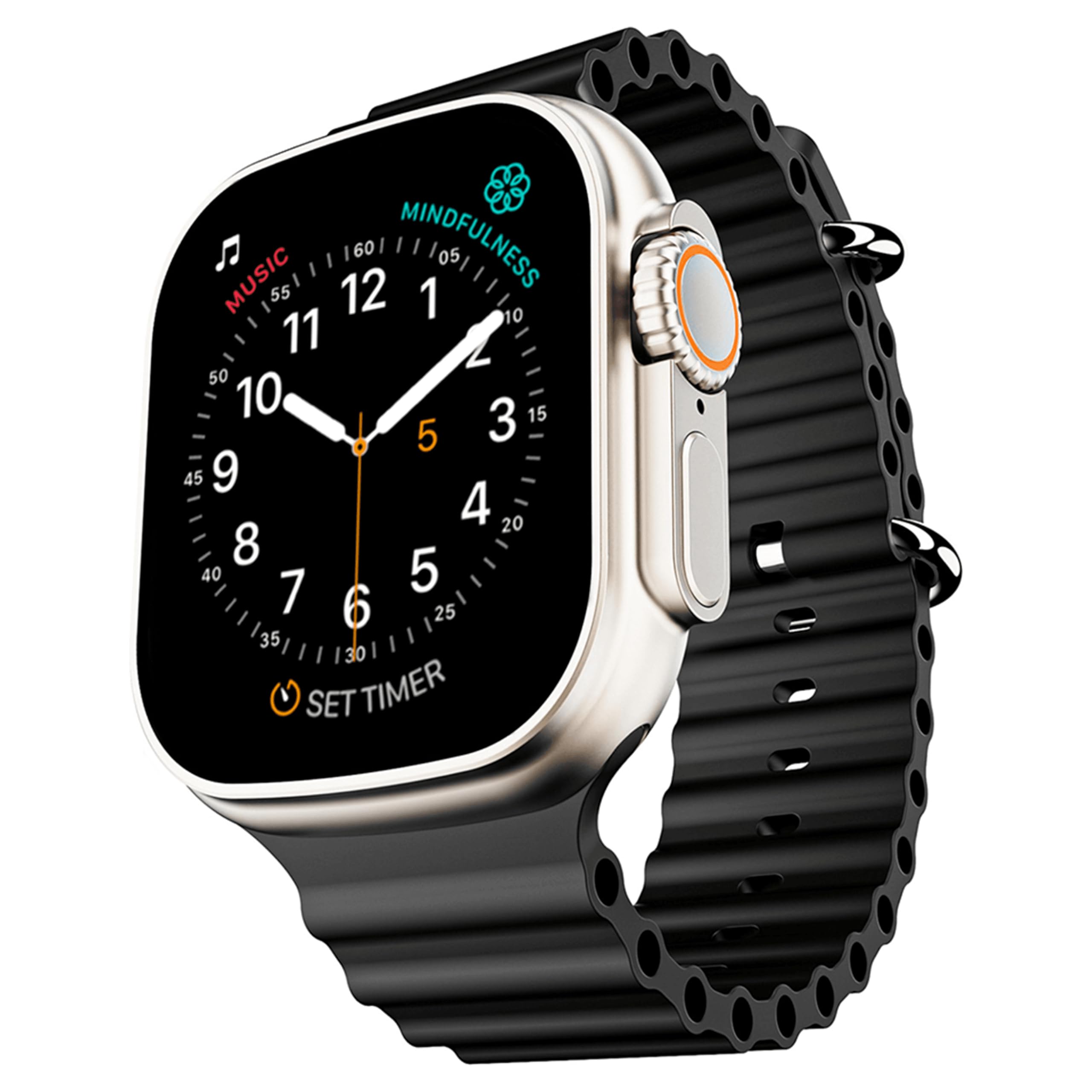 Adcom Armour 1.85" Big Display Smart Watch with Bluetooth Calling, 200+ Watch Faces, 60 Sports Modes, Heart & SpO2 Monitoring, Voice Assistant, IP65 Rating & 7 Days Battery (Black) (B0CJJNSNCR) Amazon Price History, Amazon Price Tracker