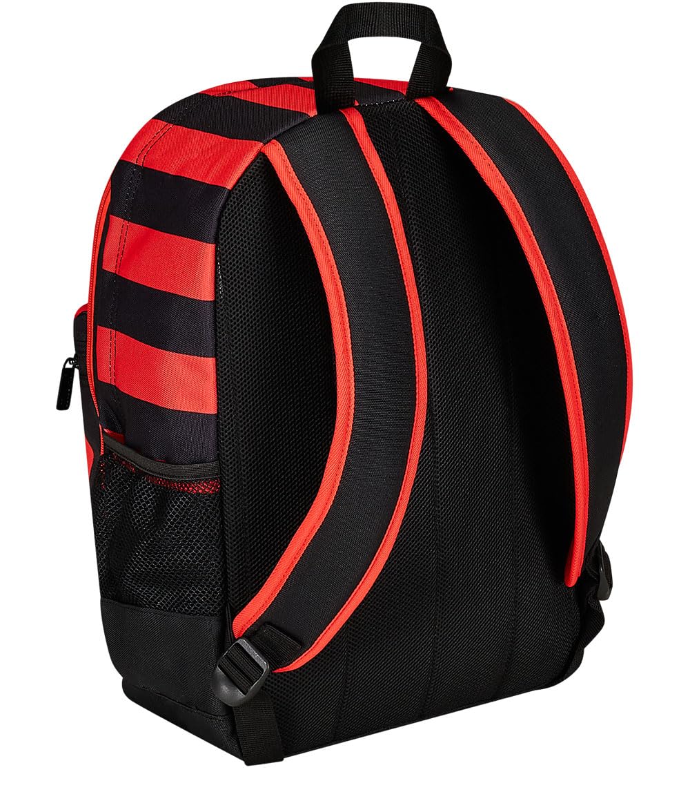 Zaino Scuola A.C. MILAN Calcio - PATH OF VICTORY, Nero Rosso - Zaino Doppio Scomparto - Tasca Porta Borraccia, Zaino Bambino - Maxi Capienza