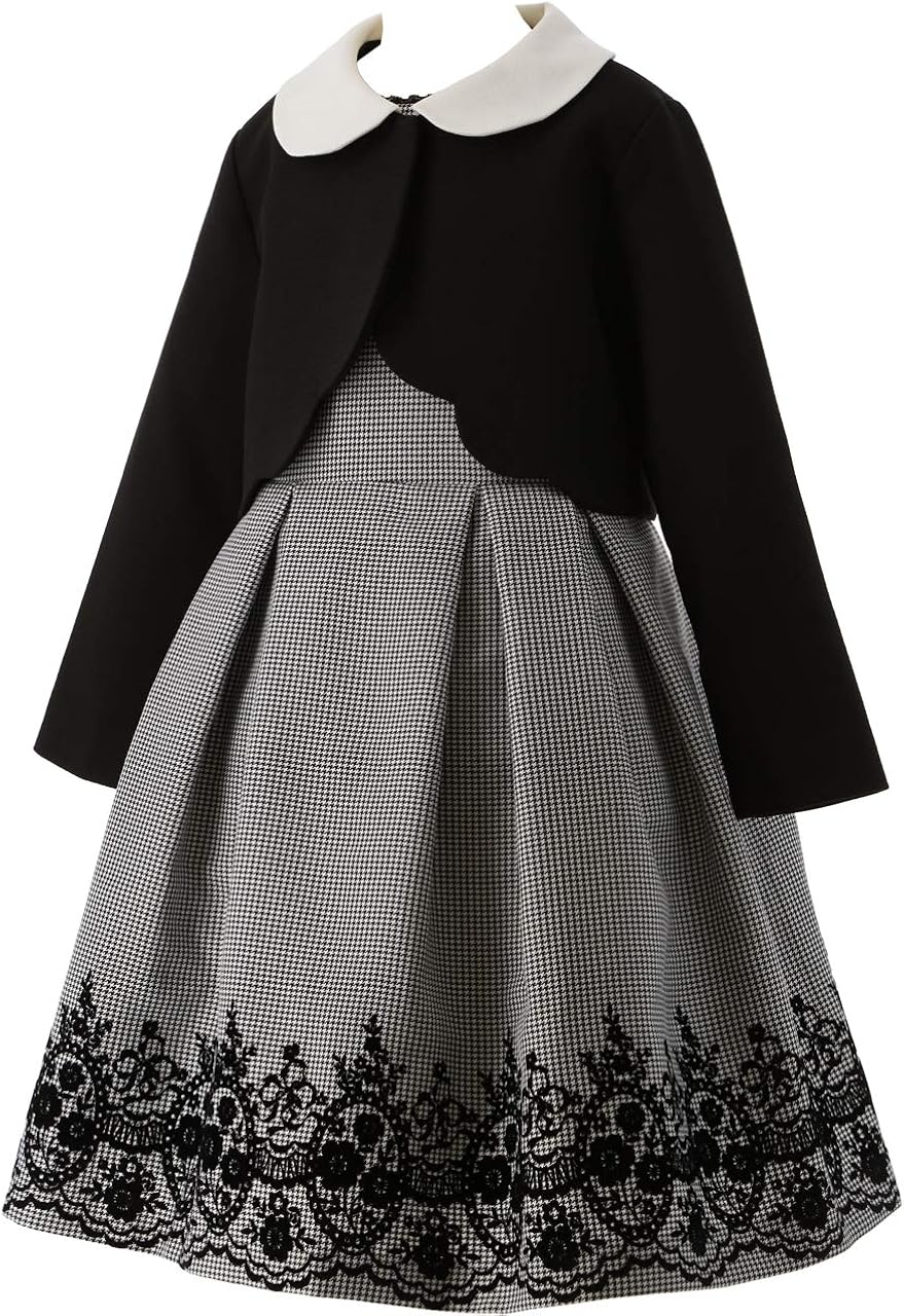 Amazon Catherine Cottage 入学式 卒業式 卒園式 結婚式 白襟スカラップボレロ ワンピーススーツ 女の子 Pc851 130cm 黒ボレロ 千鳥 花柄ワンピ Blk Tak フォーマル 通販 Amazon Catherine Cottage 入学式 卒業式 卒園式 結婚式 白襟スカラップボレロ ワンピーススーツ 女の子 Pc851 130cm 黒ボレロ 千鳥 花柄ワンピ Blk Tak フォーマル 通販