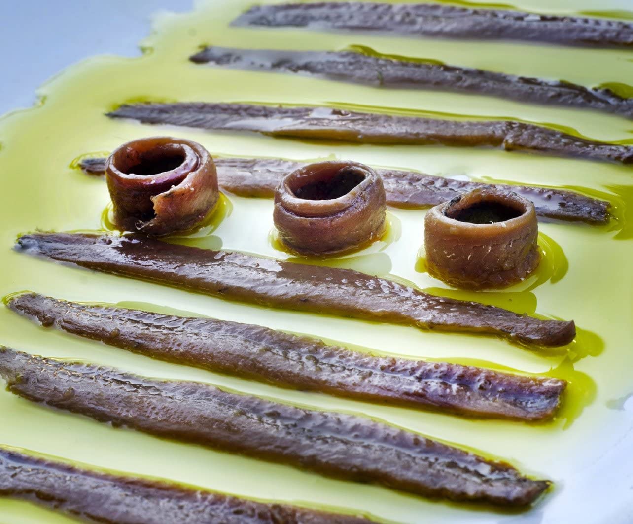 10 Confezioni di Filetti di Acciughe del mar Cantabrico 47g Silvia Conserva Seleccion