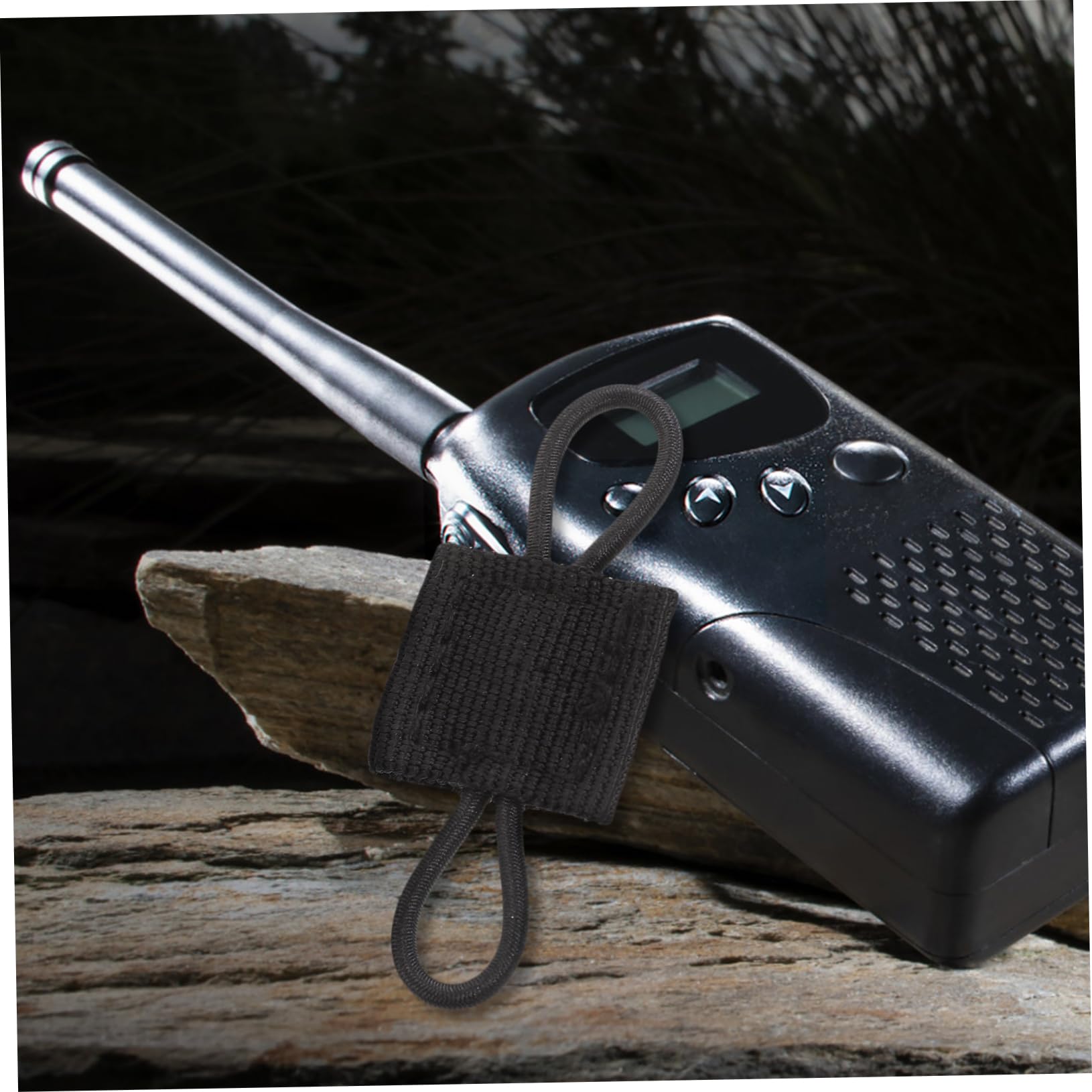 Toddmomy Fibbia Vincolante Fibbia Fissa in Piedi Titolare del Badge Banca di Potere Compatibili Fermanello Aggancio per Borse Chiusura A Mano Libera Nylon Black