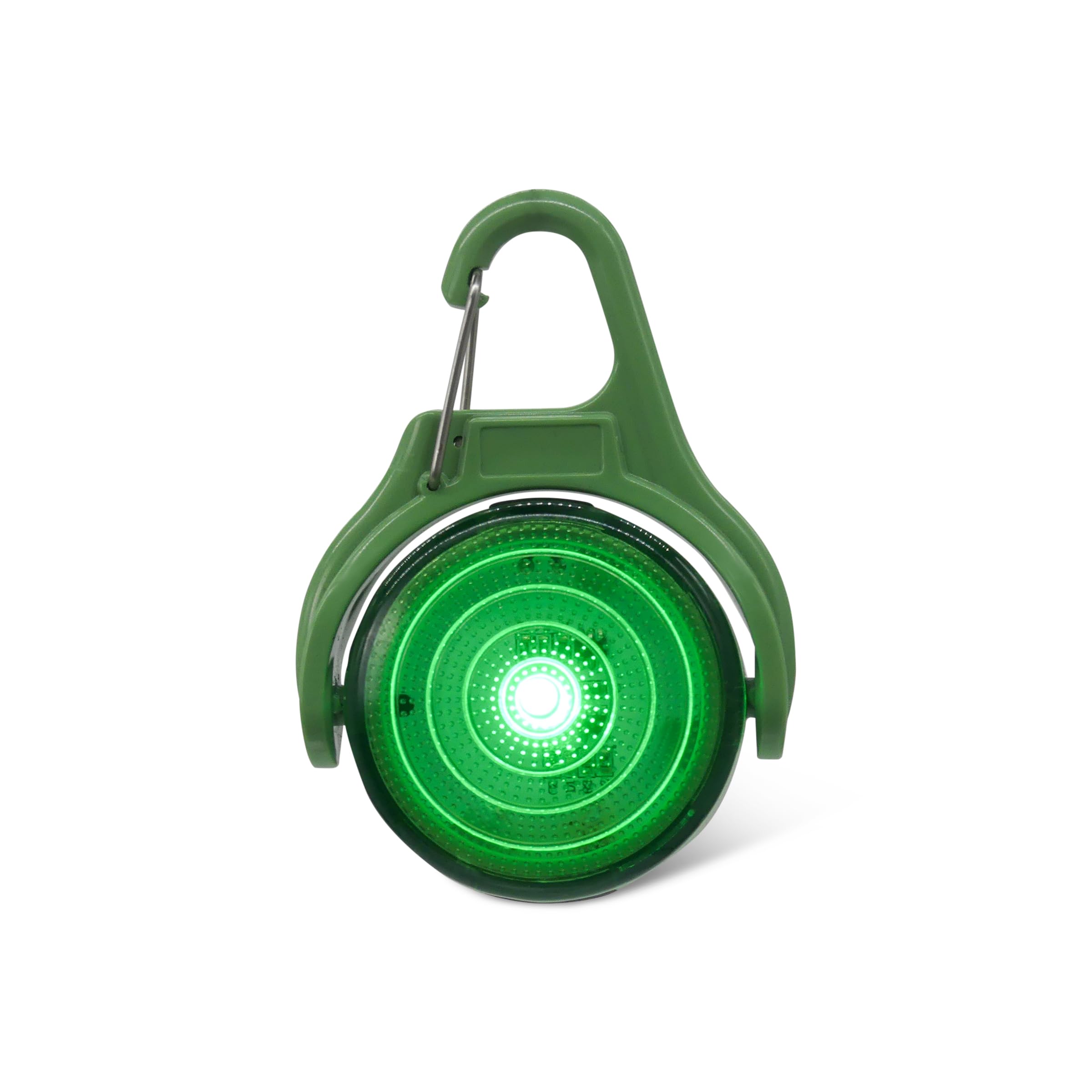 Rechargeable Adventure Light | Water Resistant Bright LED Clip-On Flashing Light for Dog Walking, Running and Outdoor Activities