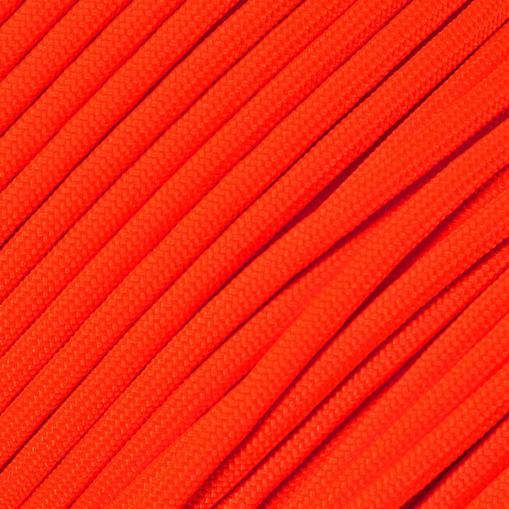 West Coast ParacordVibrant Solid Neon 550 Paracord - Available in a Variety of Sizes - Ideal for Paracord Bracelet, Camping, Survival 50 Feet