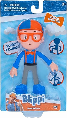 Miniatura 2 de Blippi Figura de juguete flexible - Bombero