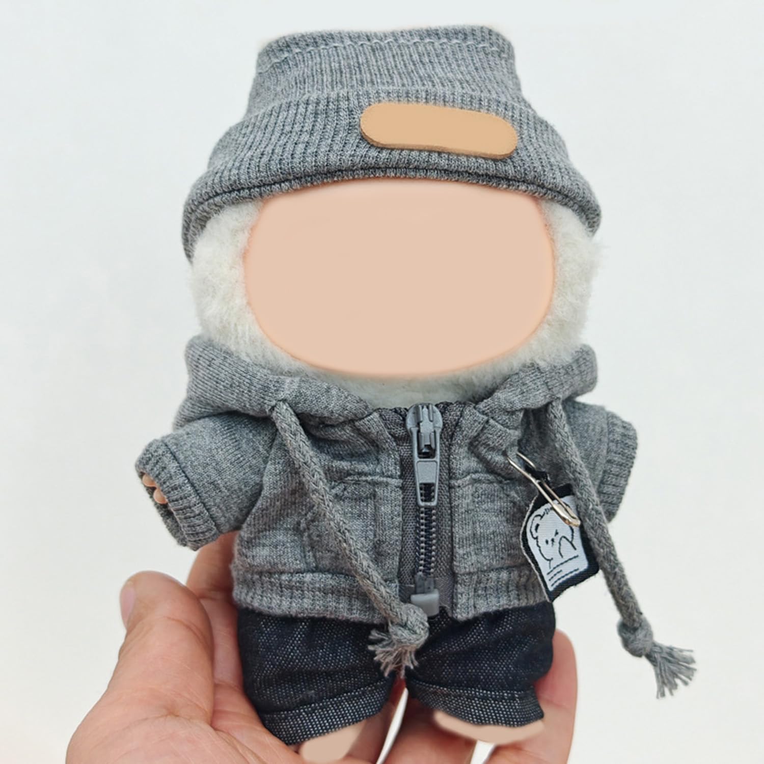 Clothes Sets Suitable for 17cm Dolls (Only Clothes No Doll ) Hoodie Clothing Accessories, Cardigan Outfits Suitable for Doll Soft Clothing Replacement