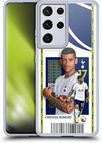 Head Case Designs Officially Licensed Tottenham Hotspur F.C. Cristian Romero 202223 First Team Soft Gel Case Compatible with Samsung Galaxy S21 disponible en Yaxa Guatemala