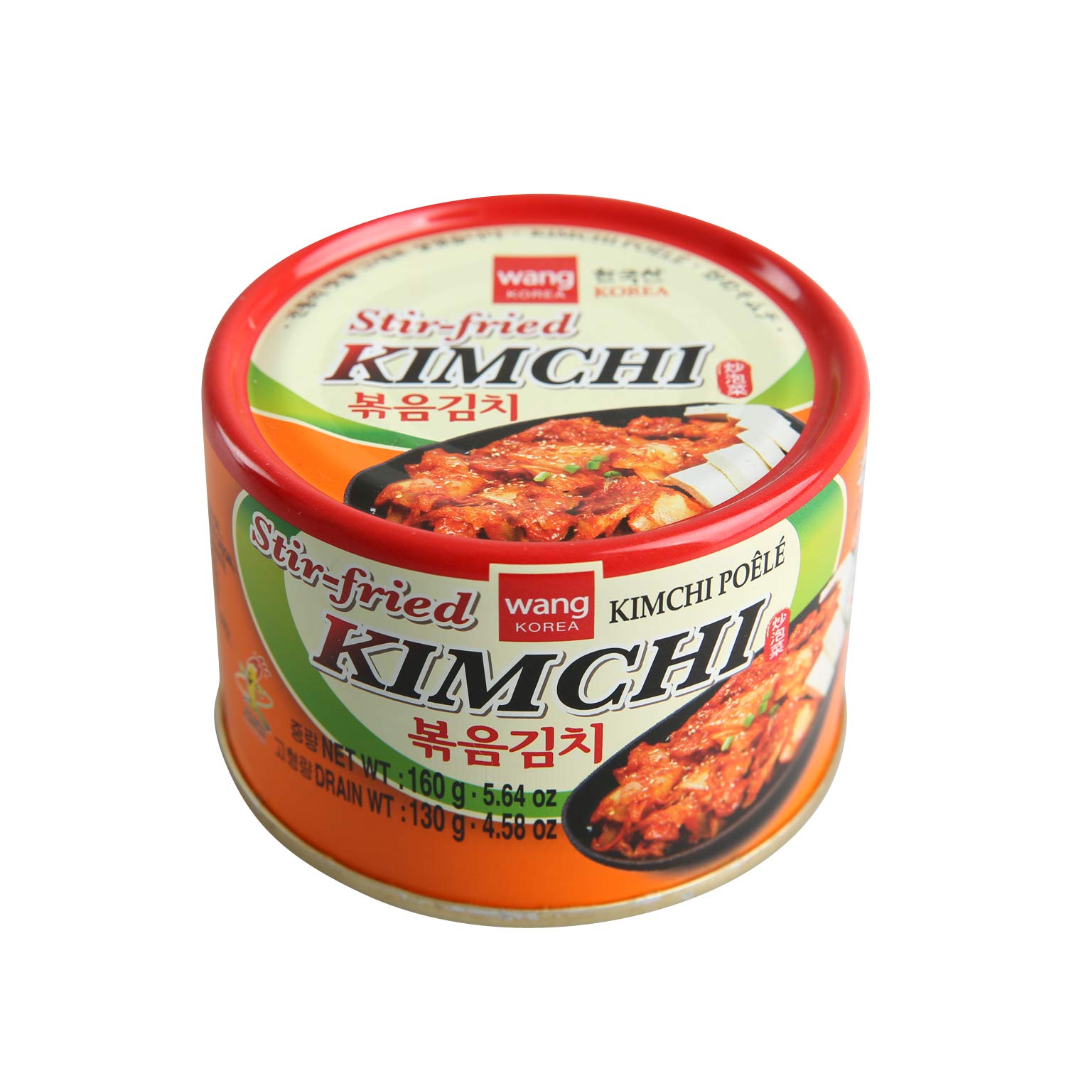 Wang Korean Canned Stir-Fried Kimchi, 5.64 Ounce, Pack of 12