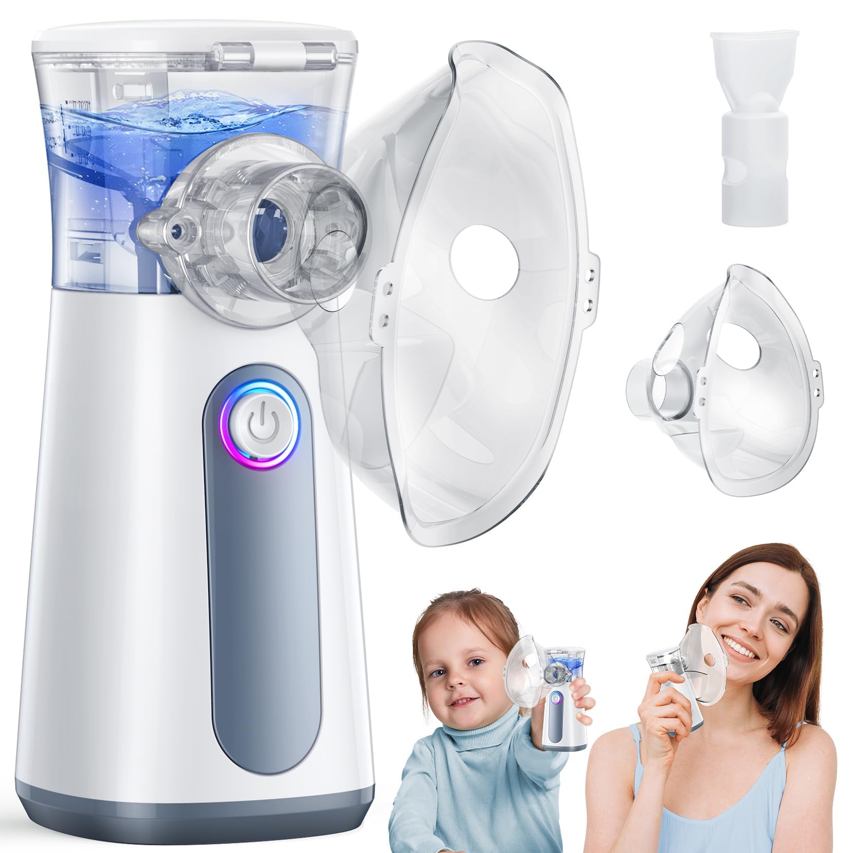 The Nebulizer - Nebulizer for Adults Kids, Portable Nebulizer Machine, Handheld Mesh Nebulizer for Home use Travel