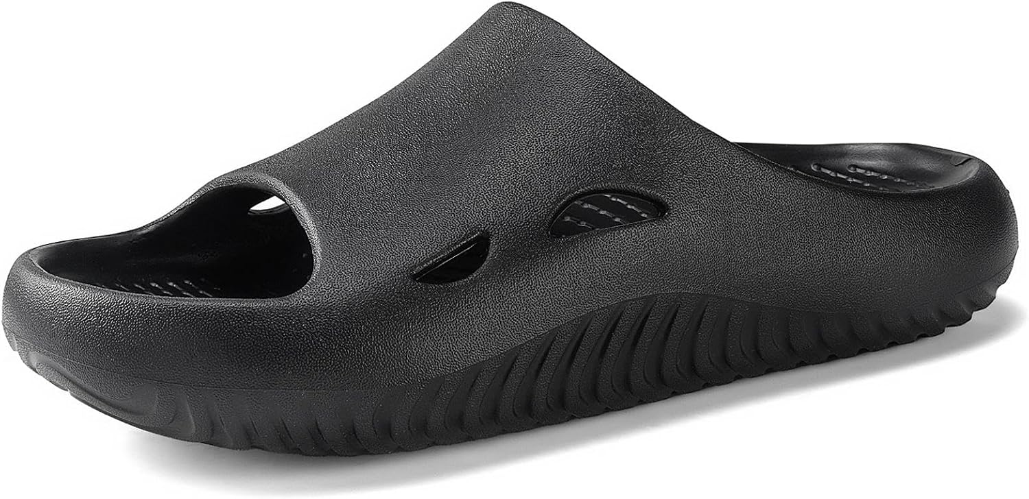 Women's Recovery Slide Sandals | Arch Support Cushion Comfort Footbed With Deep Heel Cup