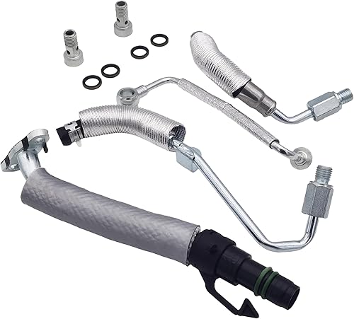 Kit de tubo de drenaje de retorno de aceite Turbo de 4 piezas para Chevy Cruze Sonic Trax Buick Encore 55587854 5569839 25198546 555592600 55568031