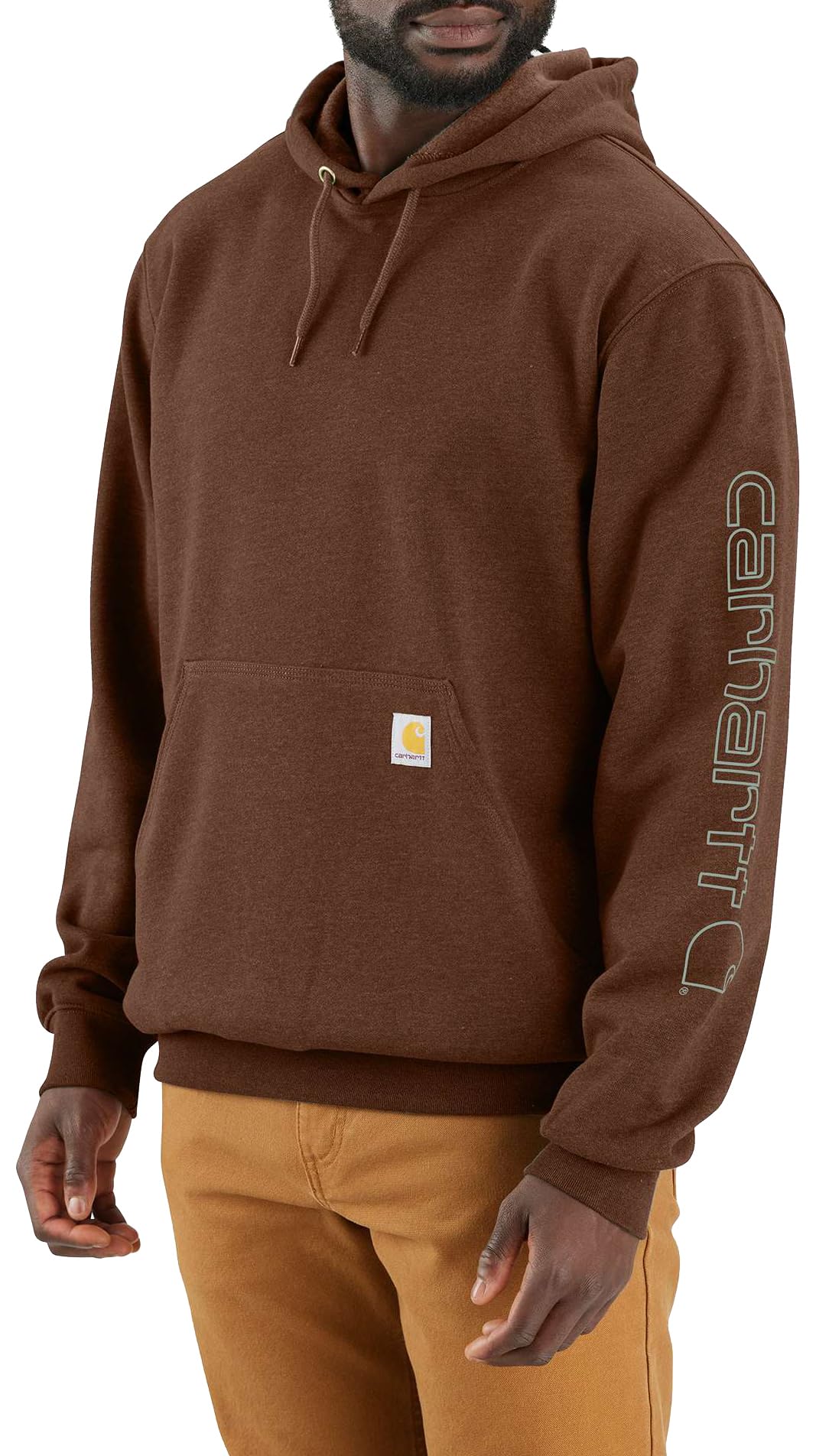 Carhartt Workwear Kapuzenpullover Hoodie Original Fit mit Ärmellogo — view 14