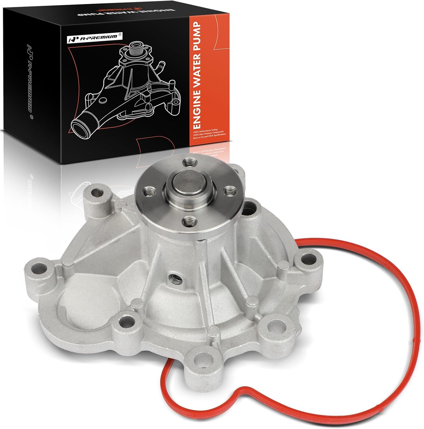 A-Premium Engine Water Pump with Seal Compatible with Mercedes-Benz C250 2012-2013/2015 SLK250 2012-2015 1.8L