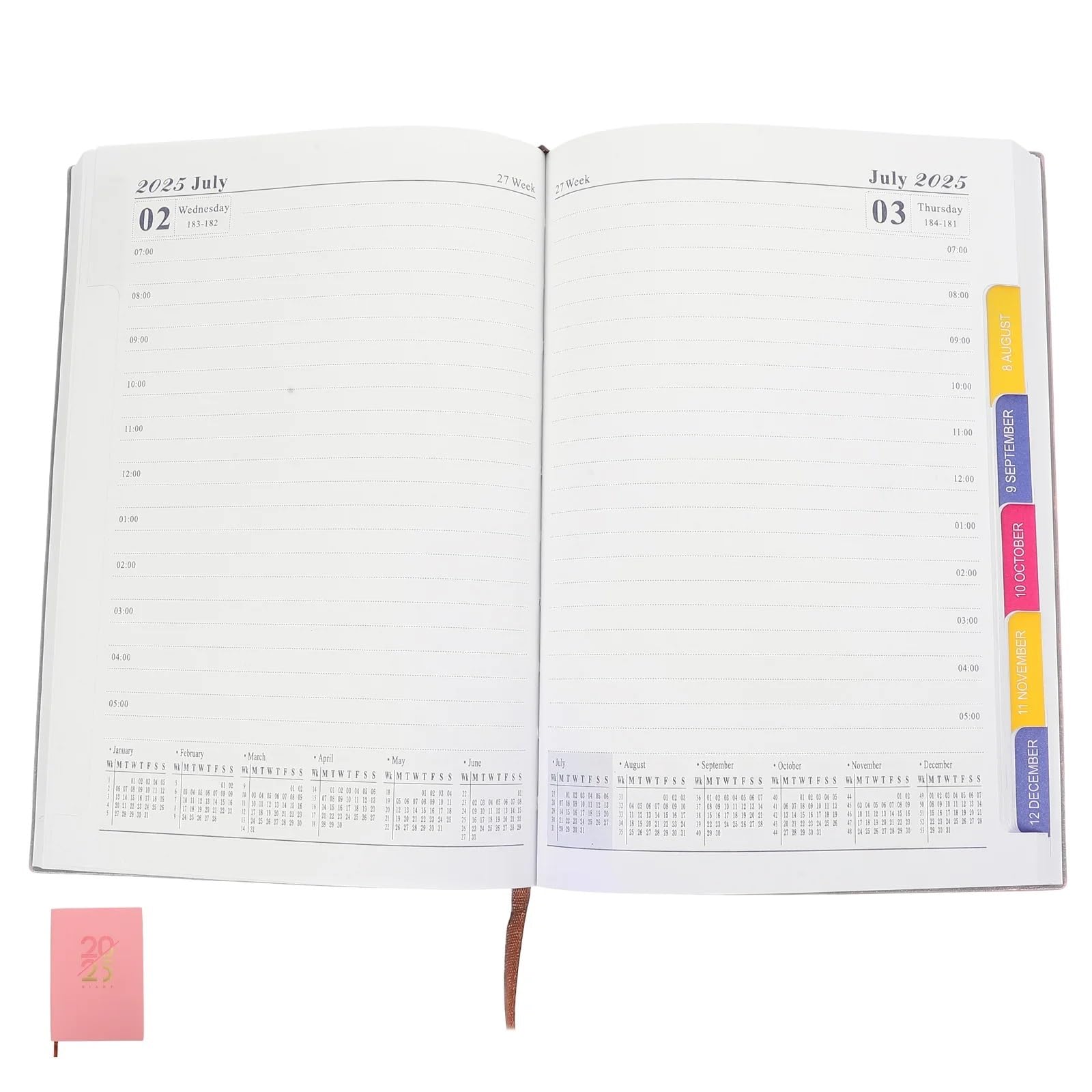 Zeitplan Datum Planer Notizblock Hochzeit Notebook PU Haushalt Veranstalter Journal Buch für Euren