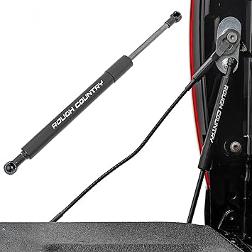 Rough Country Hydraulic Tailgate Assist for Toyota Tundra 2007-2021 - Driver-Side, Slow-Release Tailgate Damper