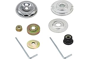 Derusting Weeding Wheel Adapter Kit for Lawnmowers