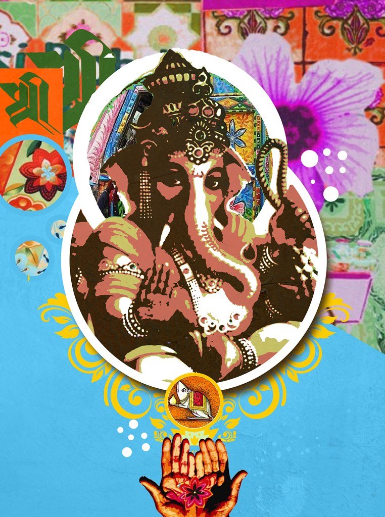 Posterboy ‘Ganesha Shree’ Poster (30.48cm x 40.64cm, Dev074)