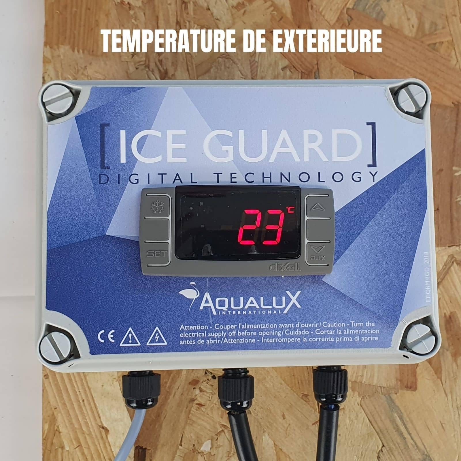 Relais De Mise Hors Gel Piscine - Protection Hivernage - Affichage Digital - Montage sur Horloge Coffret Piscine