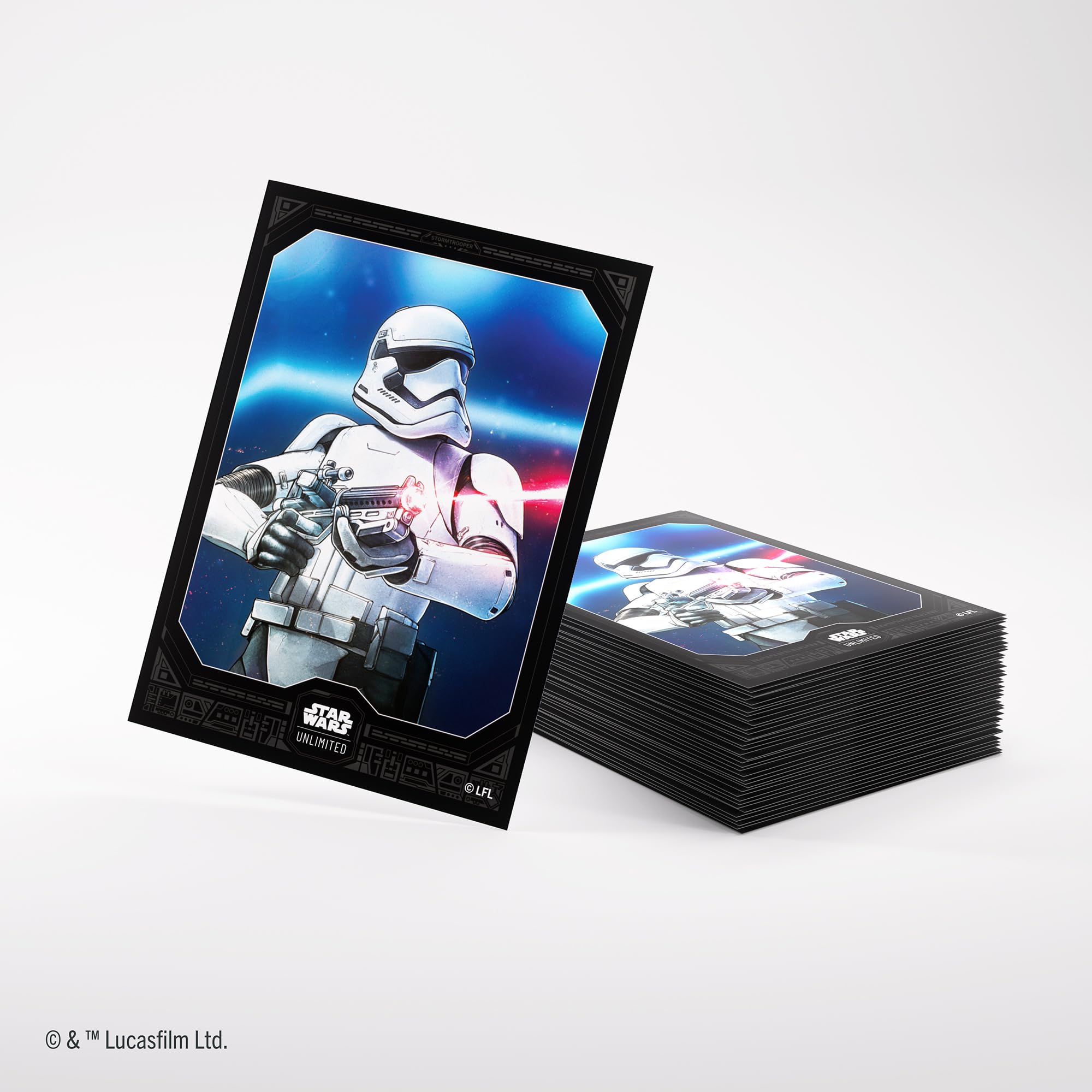 Star Wars: Unlimited Card Game - Stormtrooper ART SLEEVES, Multi-coloured, 66 mm x 92 mm - Image 2