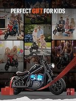 Vista 4 de Hyper GoGo Bicicleta eléctrica para niños bicicleta eléctrica para niños con luces ambientales coloridas, 3 modos de velocidad de hasta 10 MPH, 60