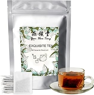Yan Hou Tang Organic Mugwort Tea bags Chinese Herbal Tea 20 Counts - Natural Improves Digestion and Acts as an Emotional R...