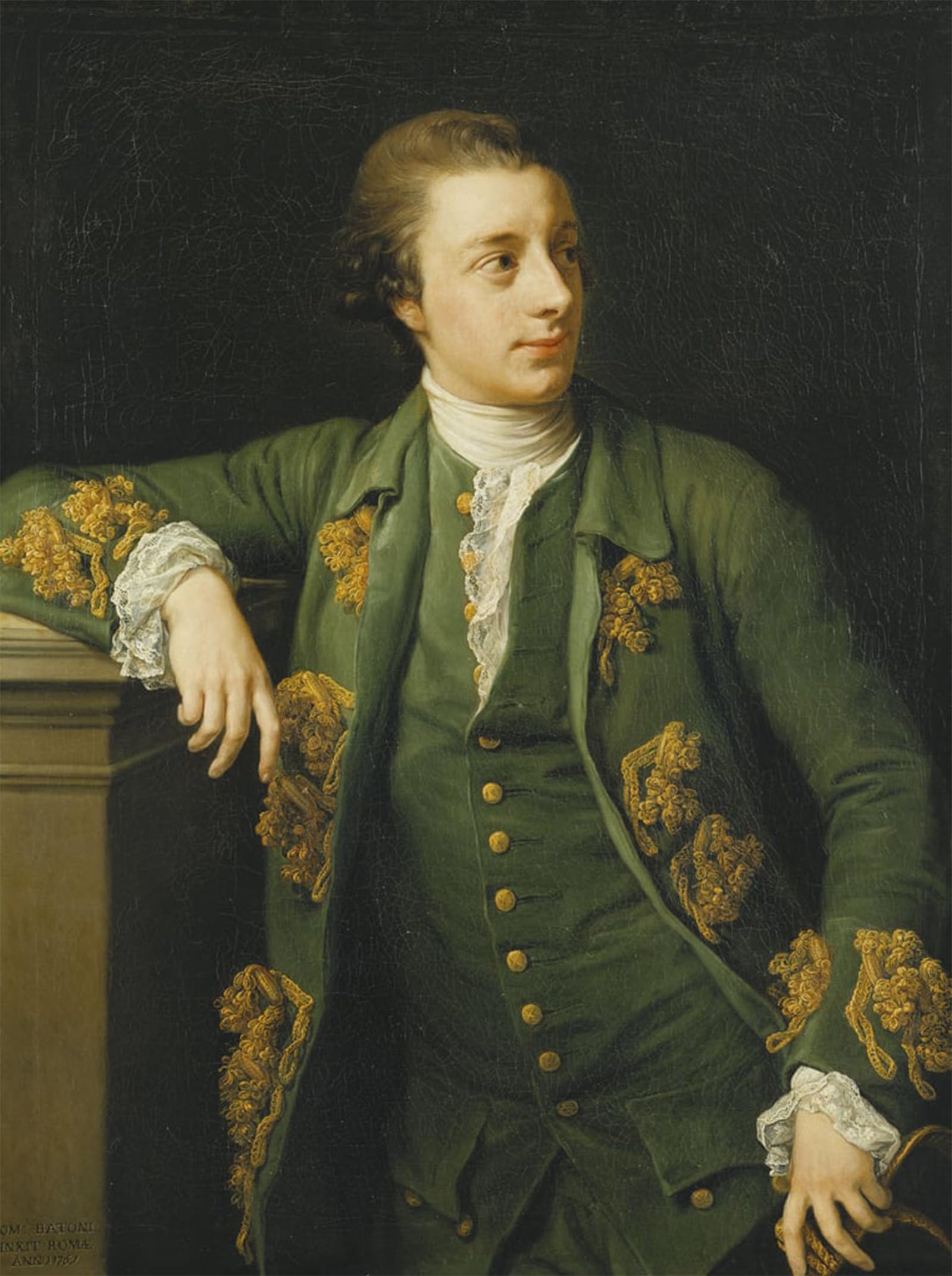 Affiche impression d'art portrait Batoni toile 60x90cm - 5
