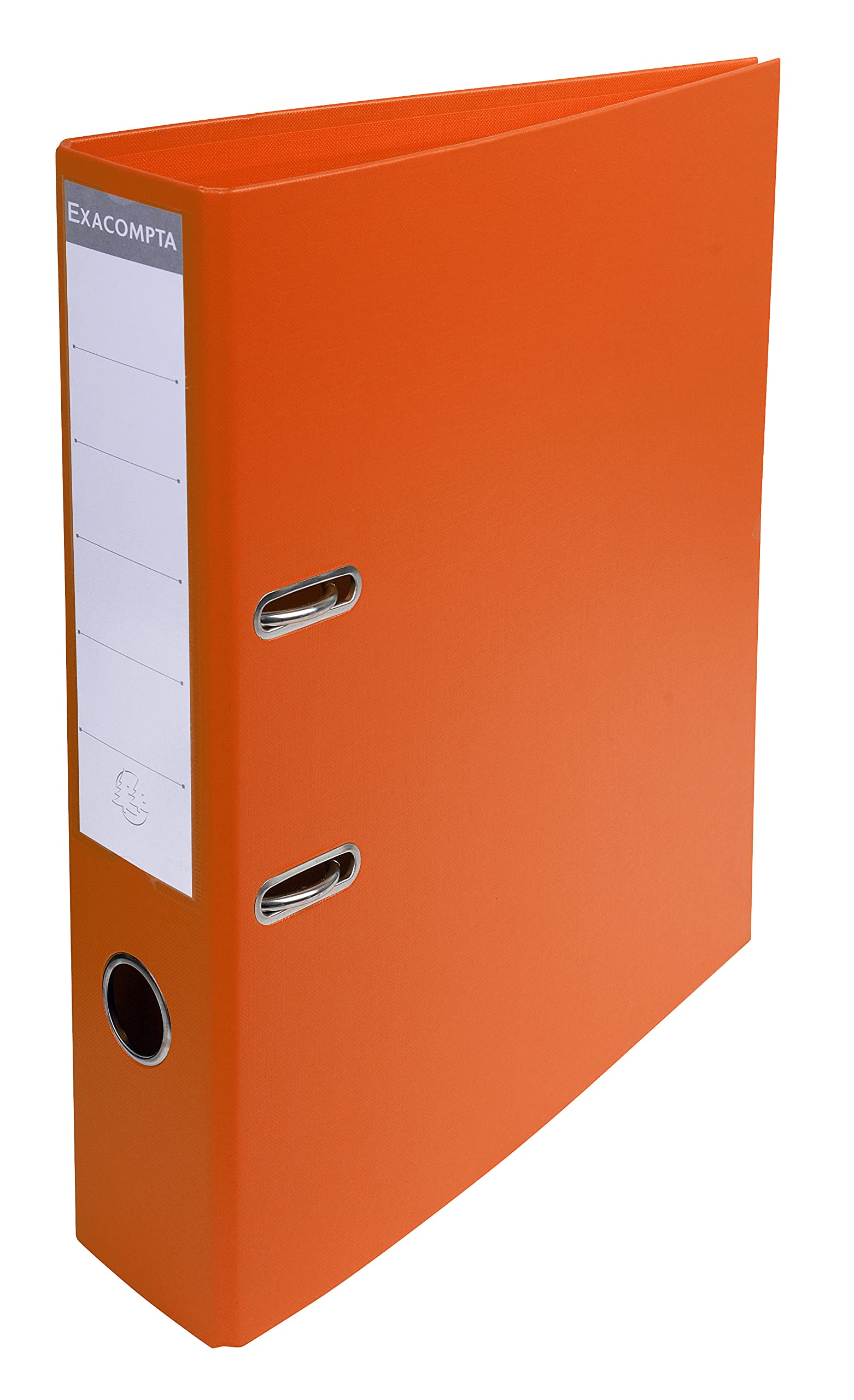 Exacompta - rif. 58744E - cartone da 50 raccoglitori a leva A4 Export - dorso da 70mm - meccanismo 75 mm - dimensioni esterne: 32X29X7 cm - formato per archiviazione A4 - colore: arancione
