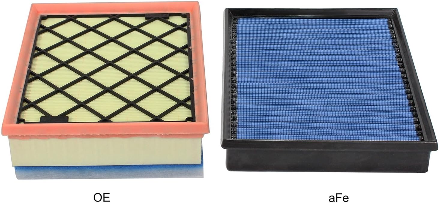 aFe Power 30-10260 Magnum FLOW Performance Air Filter (Oiled, 5-Layer) Ford Edge 15-24 / Fusion 13-20 / Lincoln Continental 17-20 / MKZ 13-20 L4-1.5L/1.6L/2.0L (t)/2.5L/V6-2.7L (tt)