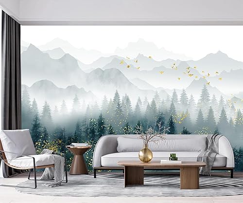 Miniatura 6 de YQWDMX - Papel pintado de rosas retro 3D para decoración de sala de estar (no despegar ni pegar)