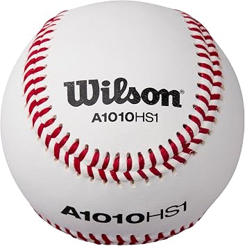 WILSON HS1SST Baseballs - No NFHS Logo, 1 Dozen