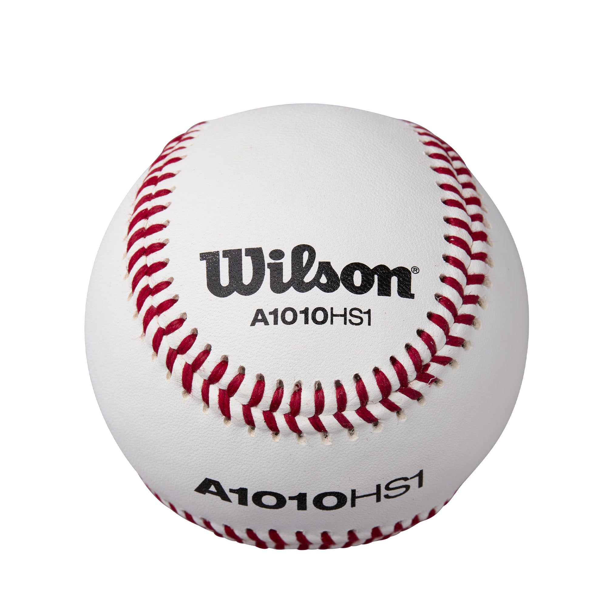 WILSON 9011 Optic Leather Softballs - No NFHS Logo, 1 Dozen