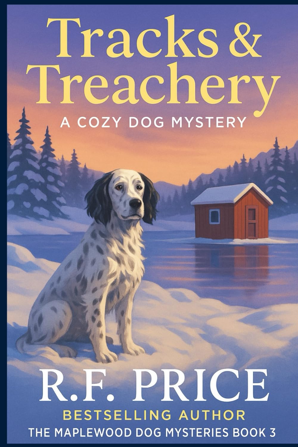 Tracks & Treachery: A Cozy Dog Mystery: The Maplewood Dog Mysteries Book 3